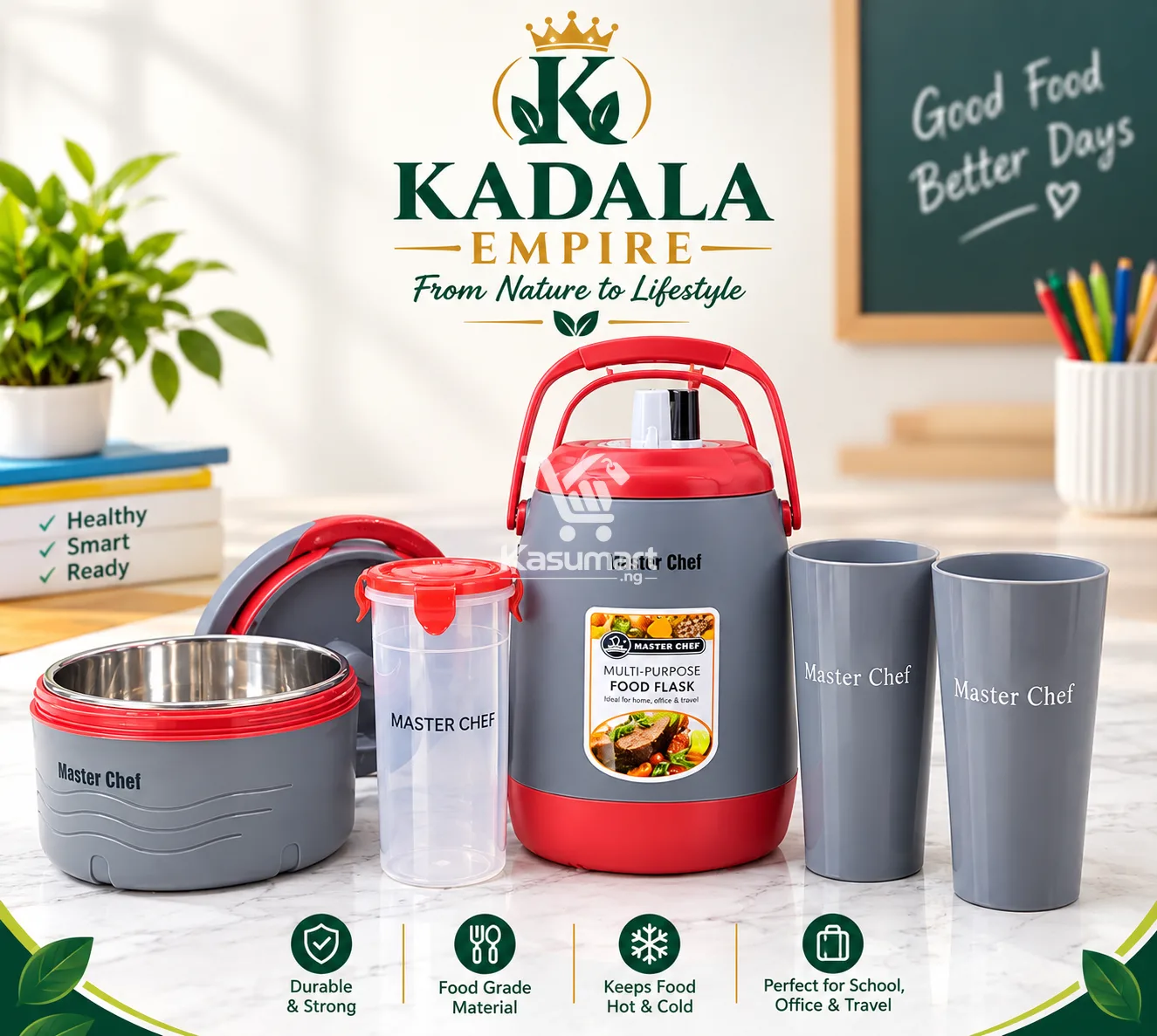School Lunch Set — Clean & Neat