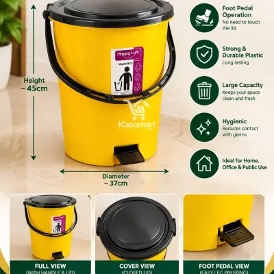 Leg Pressing Dustbin in Great Condition