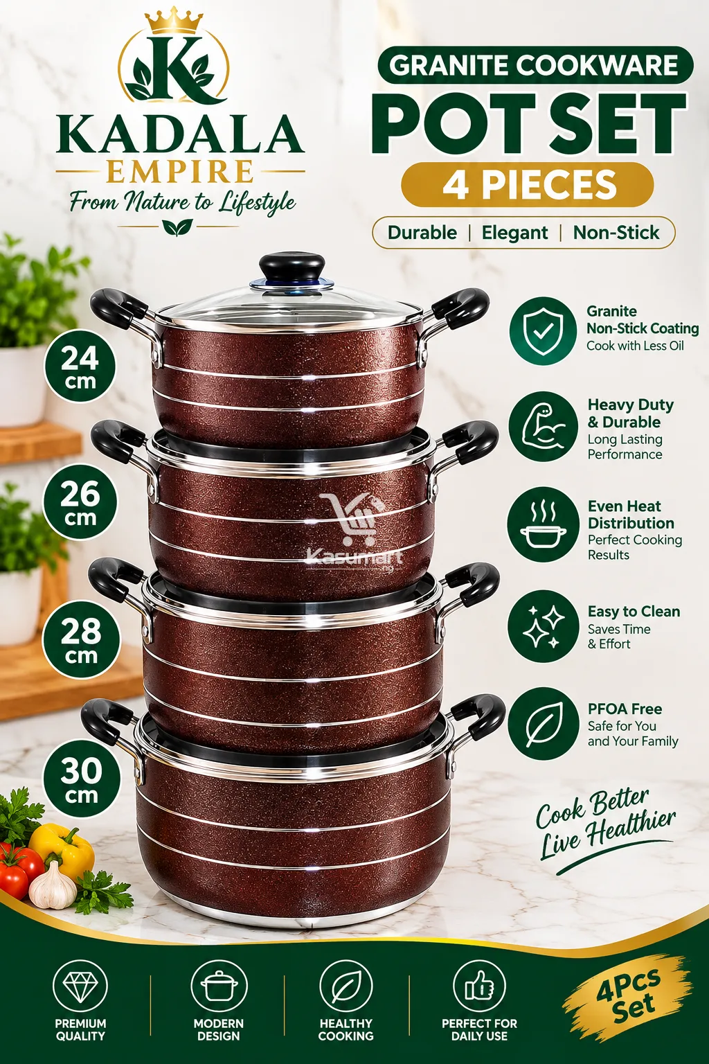 New Affordable Non Stick Pot Clean — Clean & Well Kept