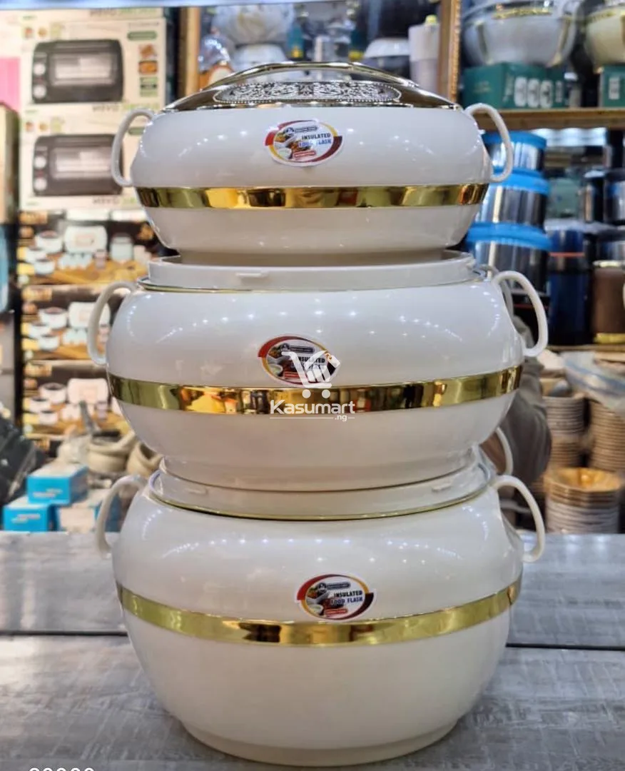 New Three Set Food Coolers — Clean & Neat