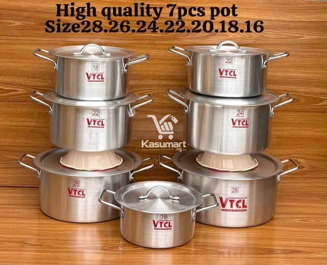 High Quality 7SET Pot Brand New — Clean & Neat