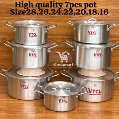 High Quality 7SET Pot Brand New — Clean & Neat