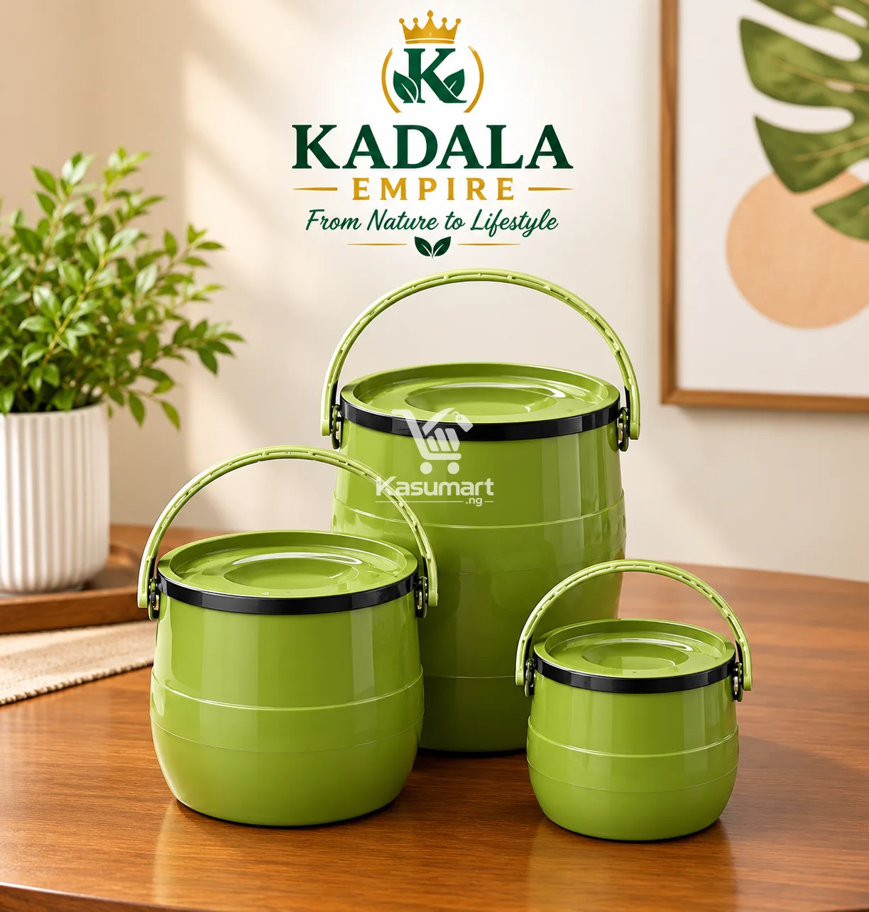 New 3SET Storage Bucket — Clean & Neat